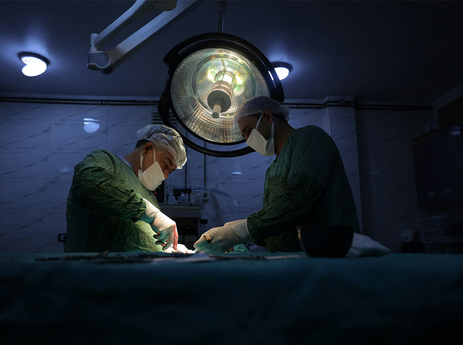 Aplicações de instrumentos de tratamento de feridas