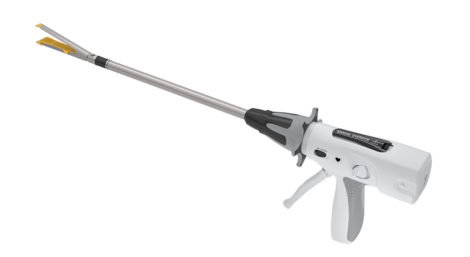 Grampeador de cortador endoscópico alimentado-tipo Q